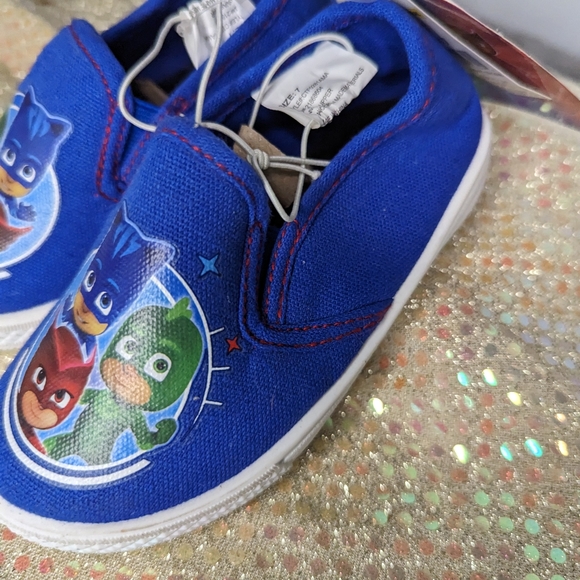 PJ masks kids toddler slip on shoes size 7 - Picture 5 of 6